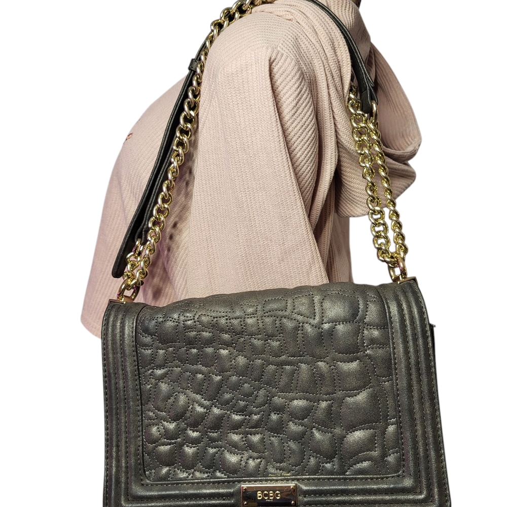 Gray Suede Jacket With Button Details - image 5